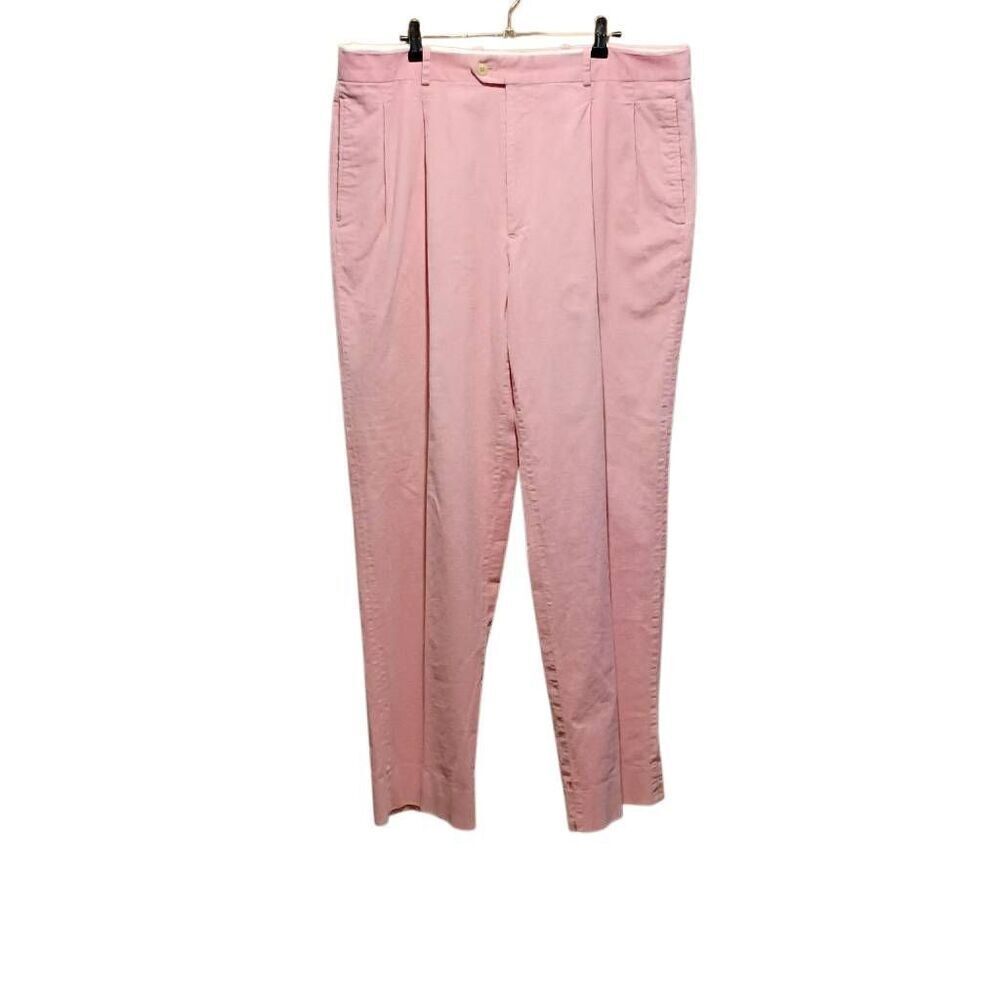 Rare Johnnie Walker Seashell Pink Corduroy Pants Size 38x31